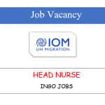 Head Nurse | IOM Nepal | kathmandu jobs 2022