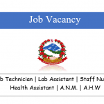 Lab Technician | Lab Assistant | Staff Nurse | Health Assistant | A.N.M. | A.H.W | latest jobs 2022