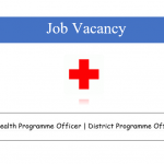 Health Programme Officer | District Programme Officer | NRCS | ngo jobs 2022