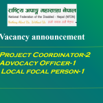 Program Coordinator | Advocacy Officer | Local Focal Person | NFDN | ngo jobs 2023