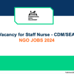Staff Nurse | INF Nepal | ngo jobs 2024