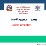 Staff Nurse vacancy | National Trauma Center